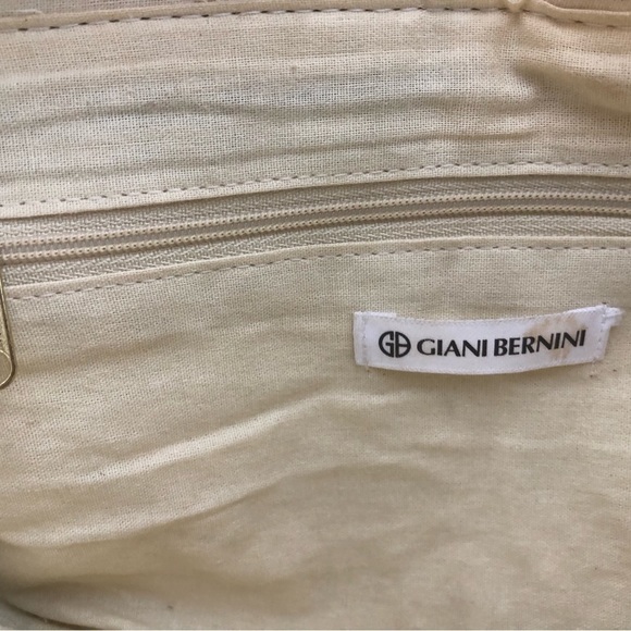 GIANI BERNINI Vintage Paperstraw Woven shoulder bag - Picture 9 of 12